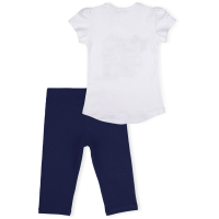 Футболка детская Breeze и капри с собачками и бантиками (10244-98G-blue) изображение 4