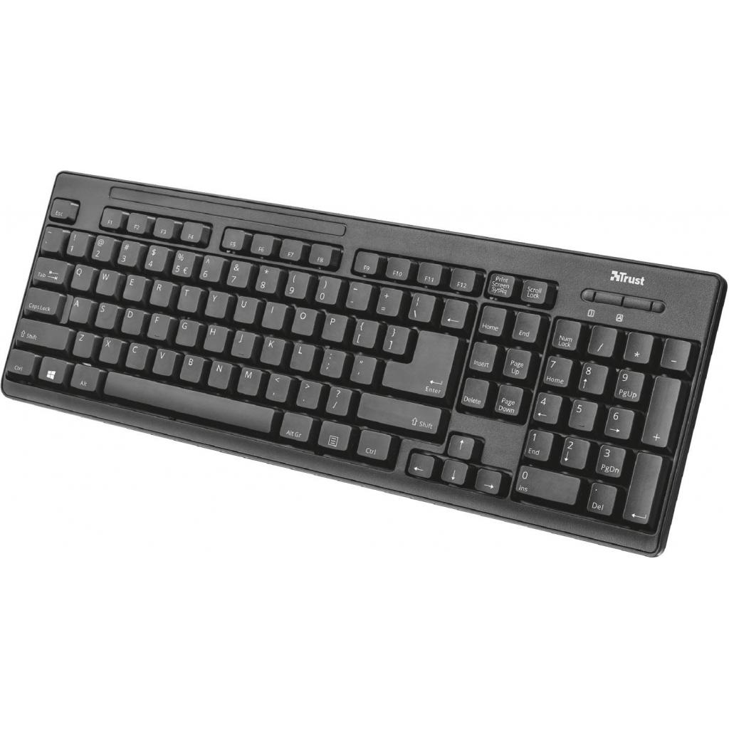 Комплект Trust Ziva wireless keyboard with mouse UKR (22119) зображення 2