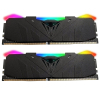 Модуль пам'яті для комп'ютера DDR4 16GB (2x8GB) 3200 MHz Viper RGB Black Patriot (PVR416G320C6K)