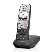 Дополнительная трубка Gigaset A415H Black (S30852H2555S301) изображение 2