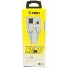 Дата кабель USB 2.0 AM to Micro 5P 0.2m CK-21 White Inkax (F_72184) изображение 2