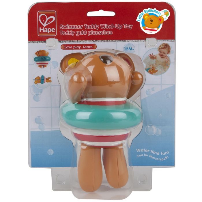 Игрушка для ванной Hape Teddy пловец (E0204) изображение 3