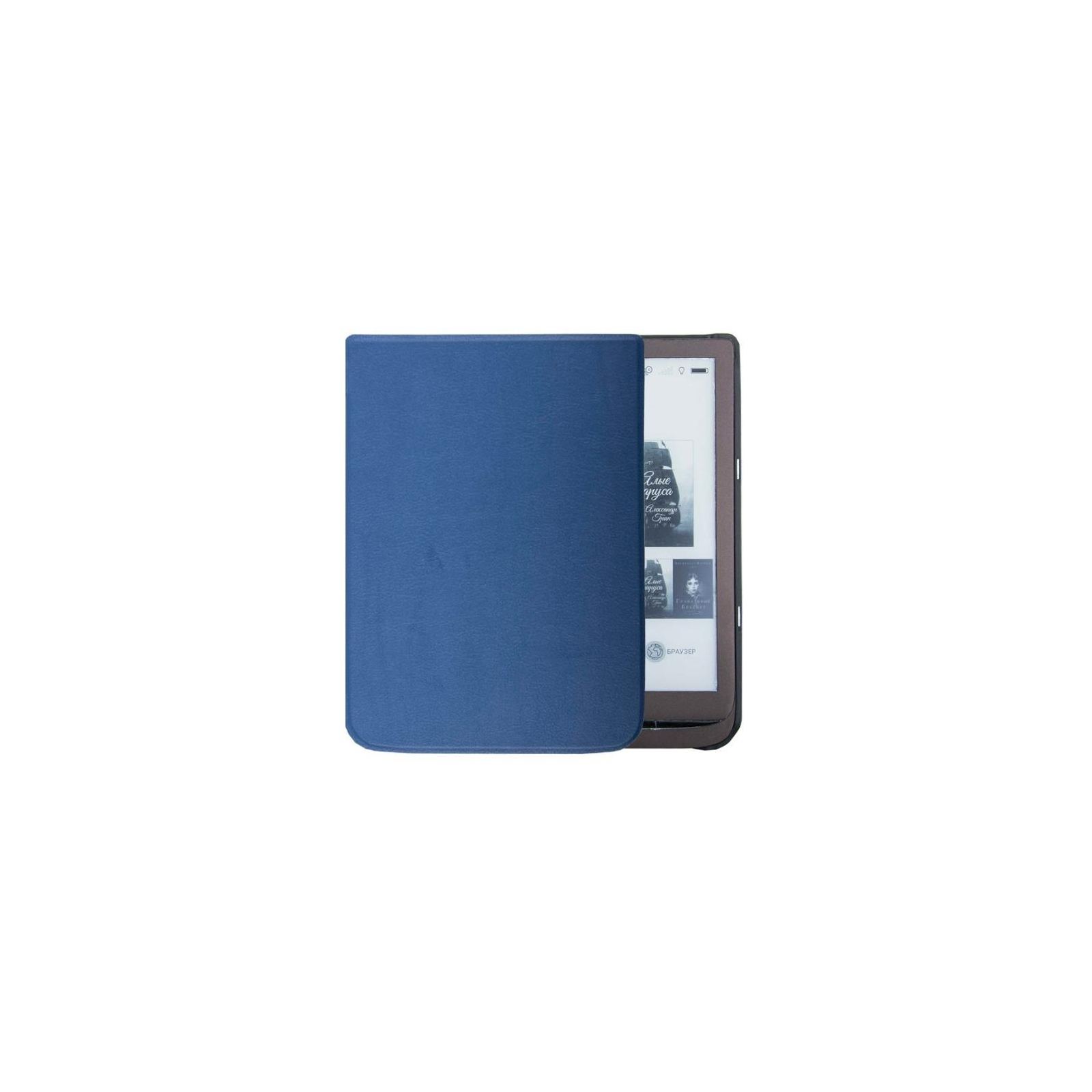Чохол до електронної книги AirOn Premium для PocketBook inkpad 740 dark blue (6946795850133) зображення 6
