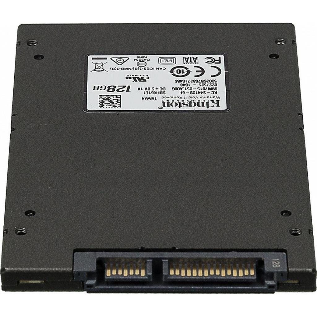 Накопичувач SSD 2.5" 128GB Kingston (KC-S44128-6F) зображення 4