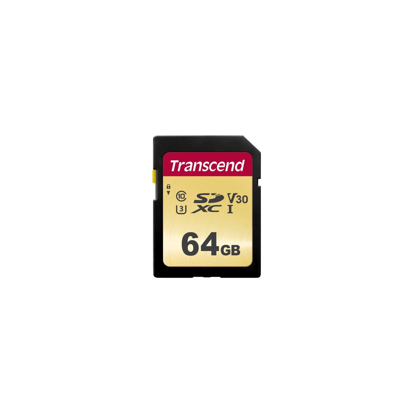Карта памяти Transcend 64GB SDXC class 10 UHS-I (TS64GSDC500S)