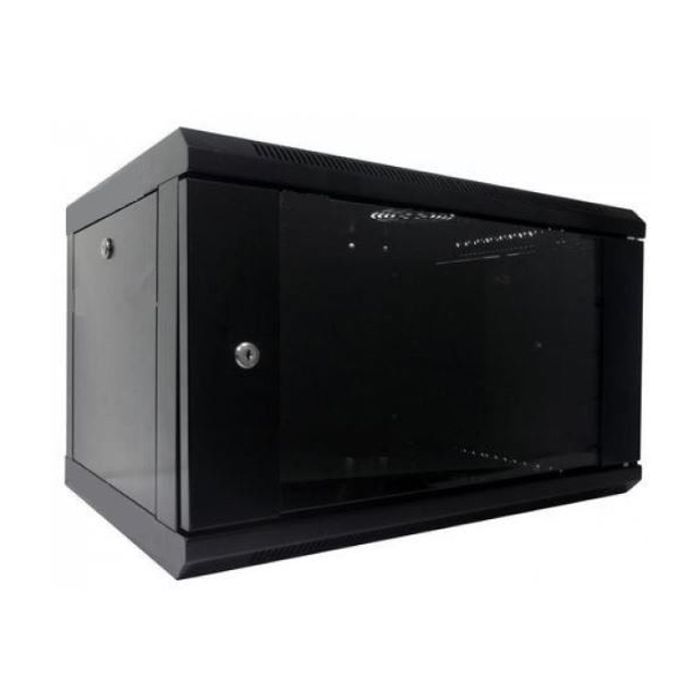 Шафа настінна Hypernet 6U 19" 600x450 (WMNC-6U-FLAT-BLACK)