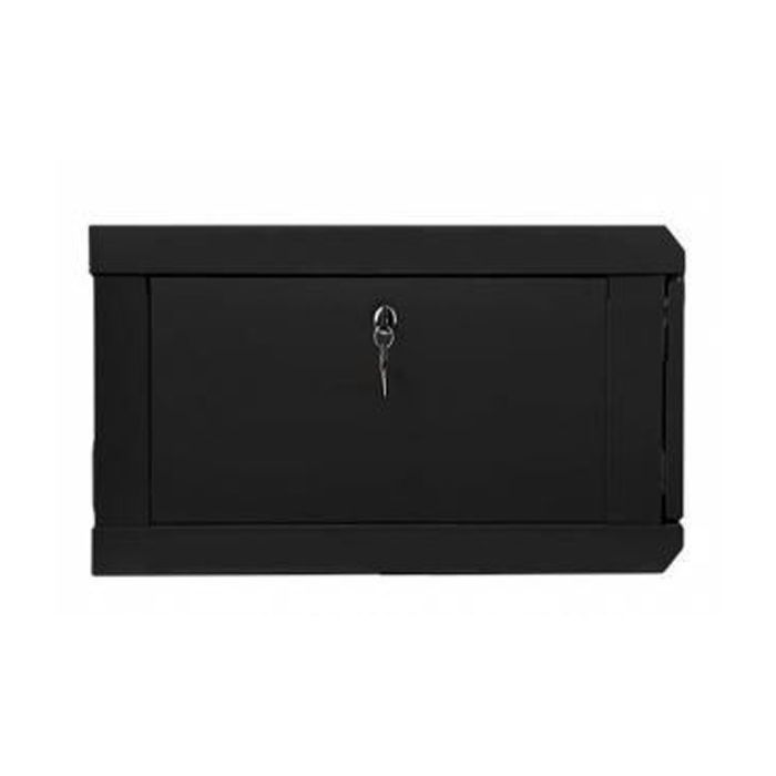 Шафа настінна Hypernet 6U 19" 600x450 (WMNC-6U-FLAT-BLACK) зображення 2