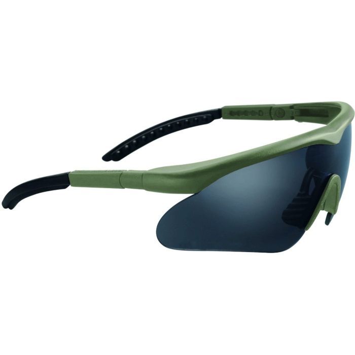 Тактические очки Swiss Eye Raptor баллист., 3 комплекта сменных линз. зеленый (10163)