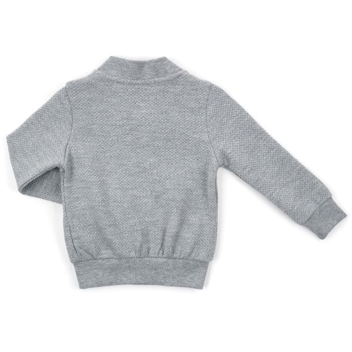 Кофта дитяча на блискавці Breeze (13593-80B-gray) зображення 2