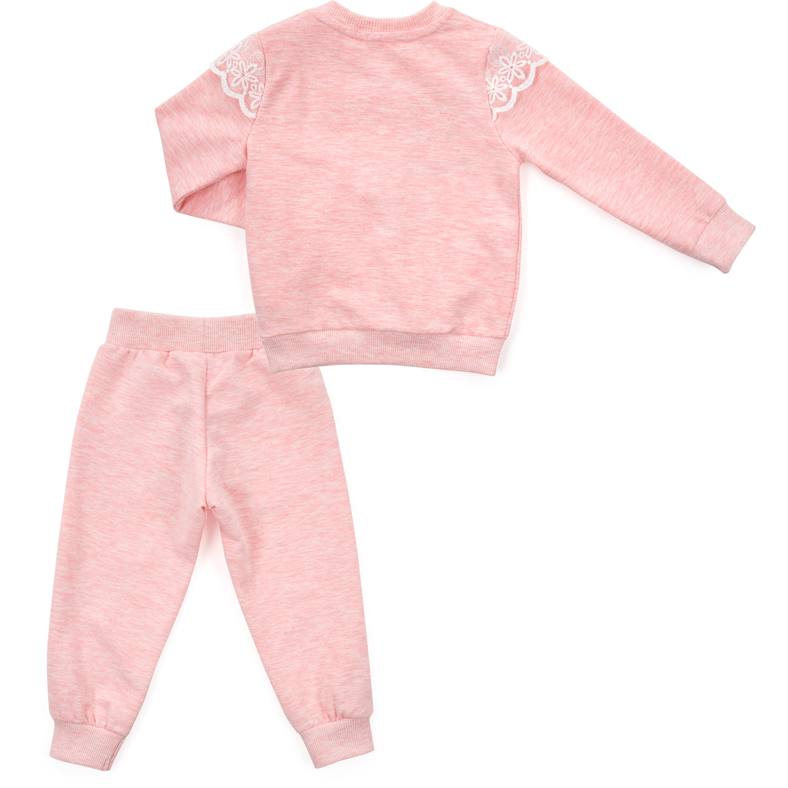 Набір дитячого одягу Breeze з зайчиками (13649-80G-peach) зображення 4