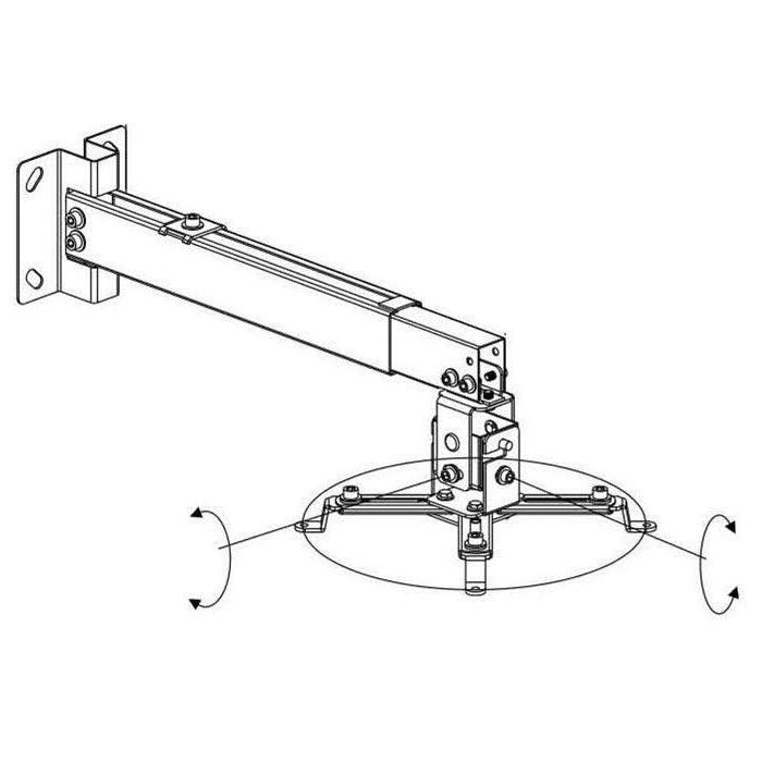 Кронштейн для проектора Charmount PRB43-65 Black изображение 3