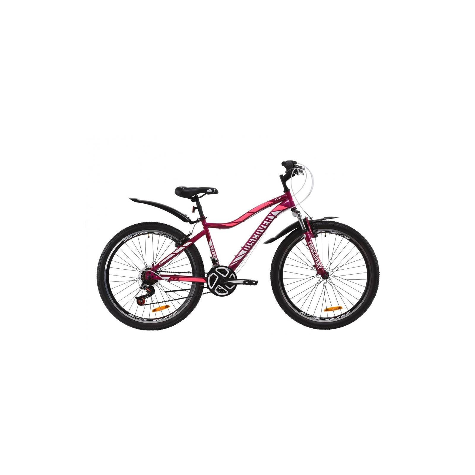 Велосипед Discovery 26" KELLY AM Vbr рама-16" St 2020 фиолетово-розовый (OPS-DIS-26-257)