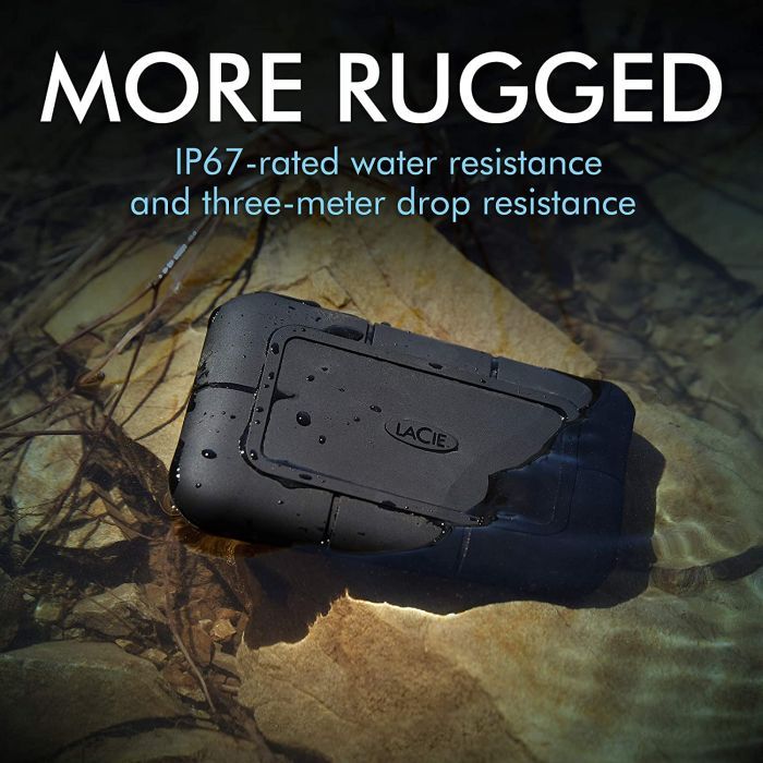Накопичувач SSD USB Type-C 4TB Rugged Pro LaCie (STHZ4000800) зображення 3