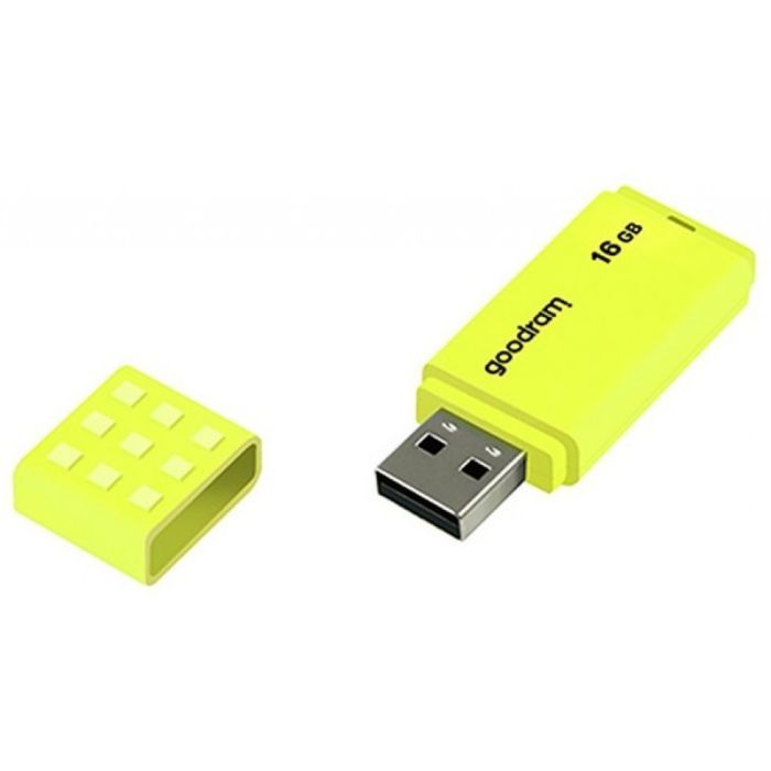 USB флеш накопитель Goodram 128GB UME2 Yellow USB 2.0 (UME2-1280Y0R11) изображение 2