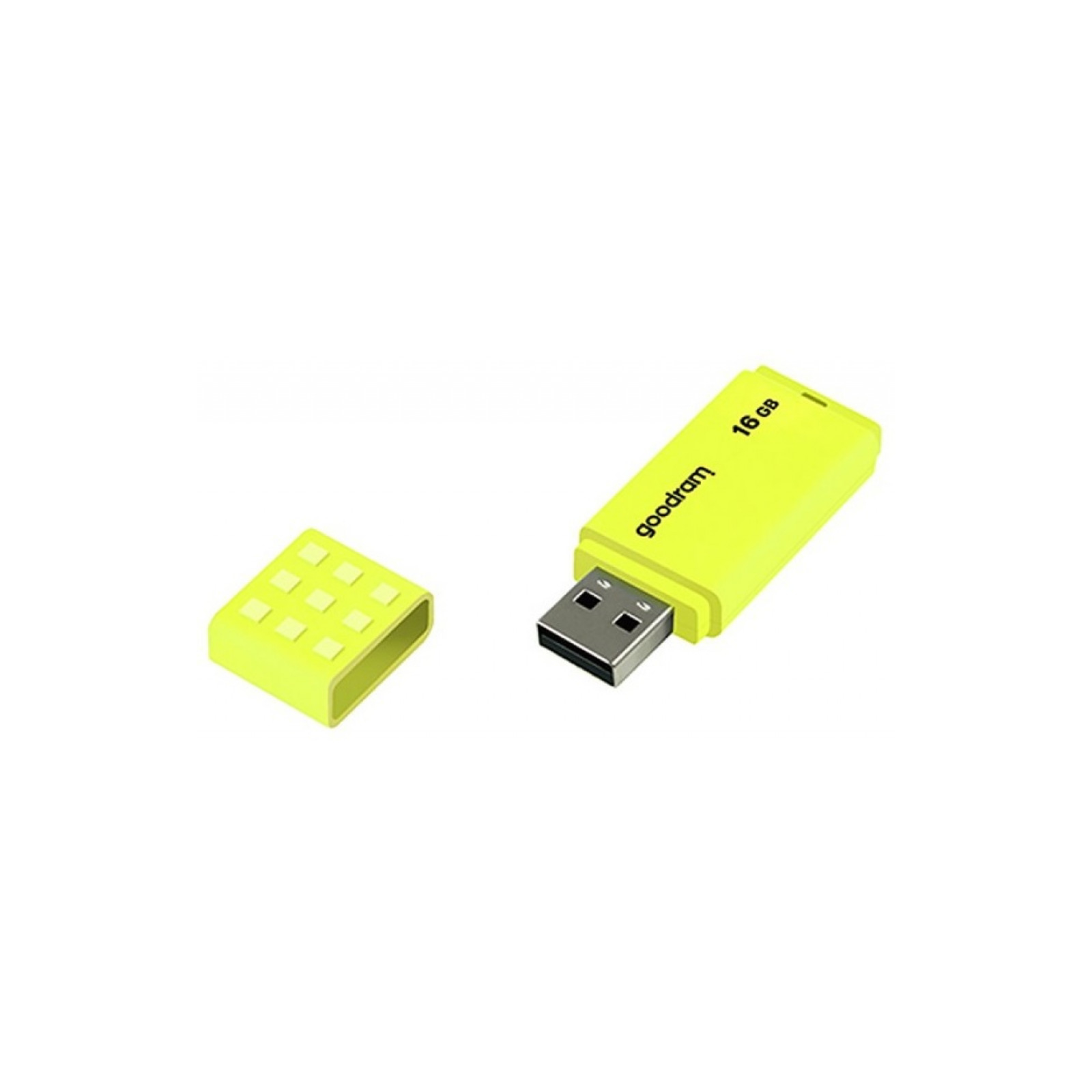 USB флеш накопичувач Goodram 16GB UME2 Yellow USB 2.0 (UME2-0160Y0R11) зображення 2