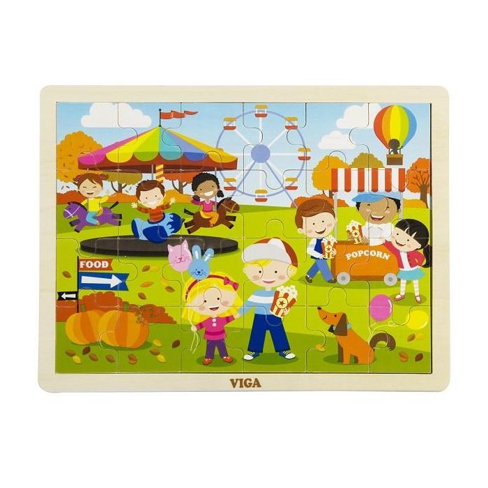 Пазл Viga Toys Времена года. Осень (51271)