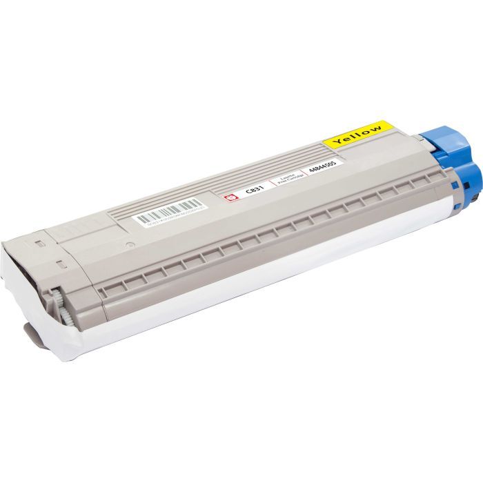 Тонер-картридж BASF OKI C831/841 Yellow, 44844505 (KT-44844505) изображение 3