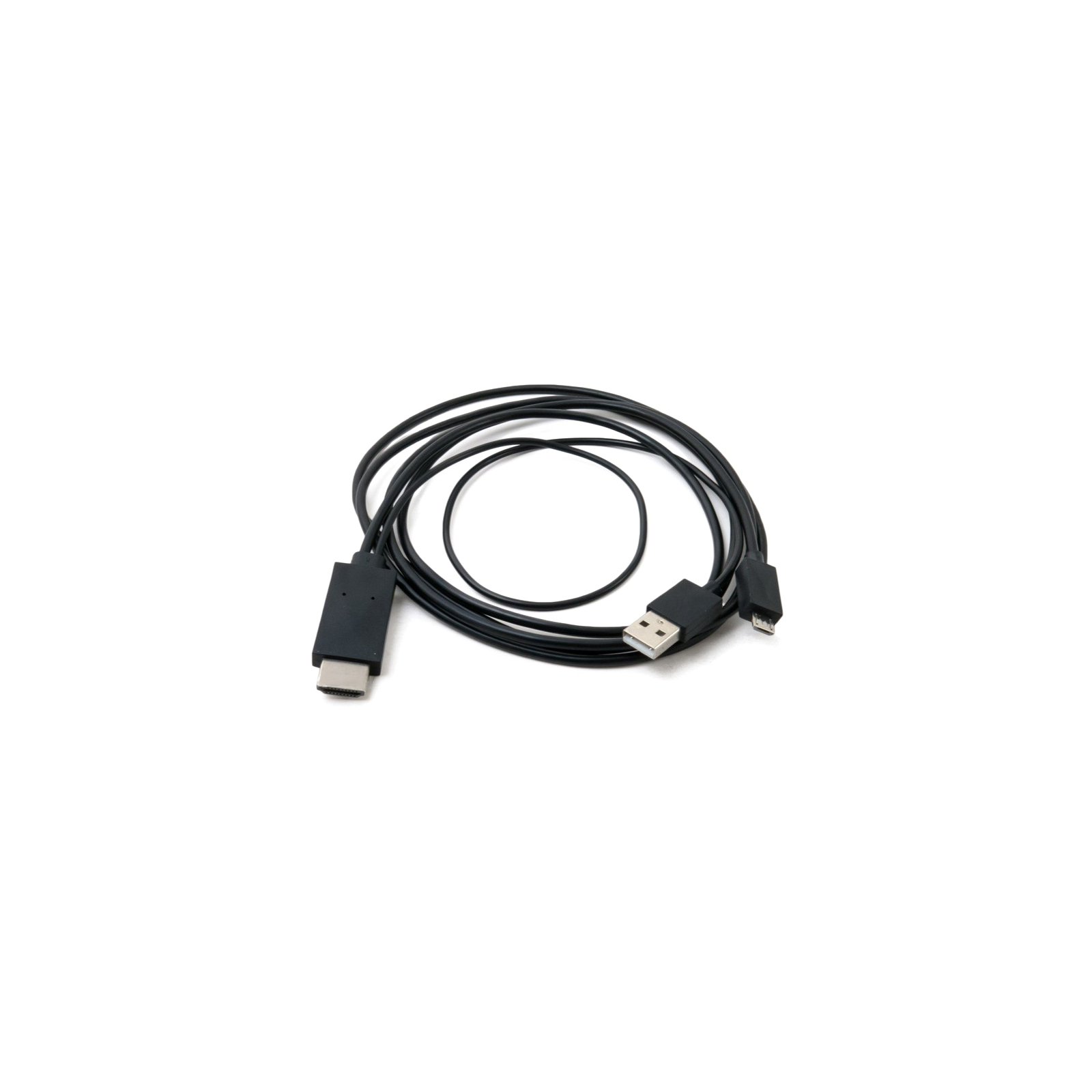 Перехідник MHL, microUSB (5pin) M, USB M-HDMI AM (1.8m) Extradigital (KBV1683)