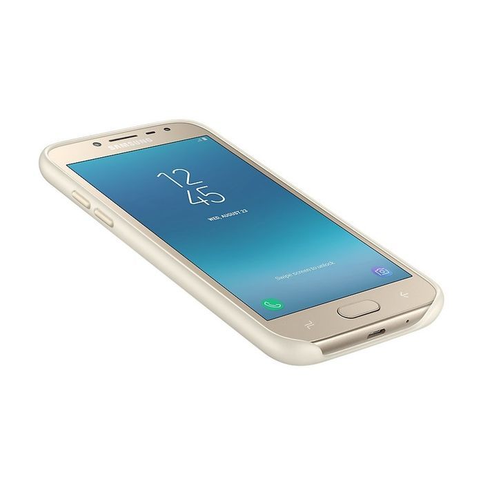 Чехол для мобильного телефона Samsung J2 (2018)/EF-PJ250CFEGRU - Dual Layer Cover (Gold) (EF-PJ250CFEGRU) изображение 2