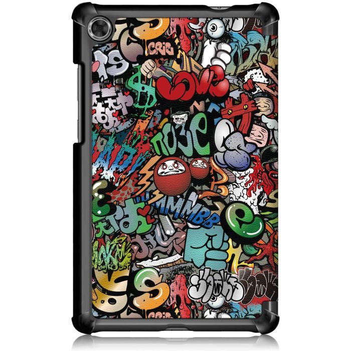 Чохол до планшета BeCover Lenovo Tab M8 TB-8505/TB-8705/M8 TB-8506 (3 Gen) Graffiti (705026) зображення 2