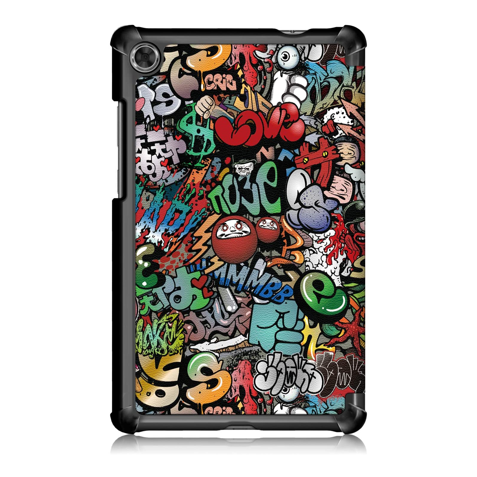 Чохол до планшета BeCover Lenovo Tab M8 TB-8505/TB-8705/M8 TB-8506 (3 Gen) Graffiti (705026) зображення 2