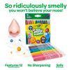 Карандаши цветные Crayola Silly Scents восковые мелки (12 шт) (52-9712) изображение 5