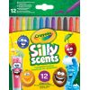 Карандаши цветные Crayola Silly Scents восковые мелки (12 шт) (52-9712)