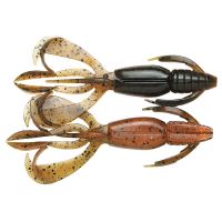 Силикон рыболовный Keitech Crazy Flapper 2.8" (8 шт/упак) ц:438 green pumpkin fire (1551.04.33)