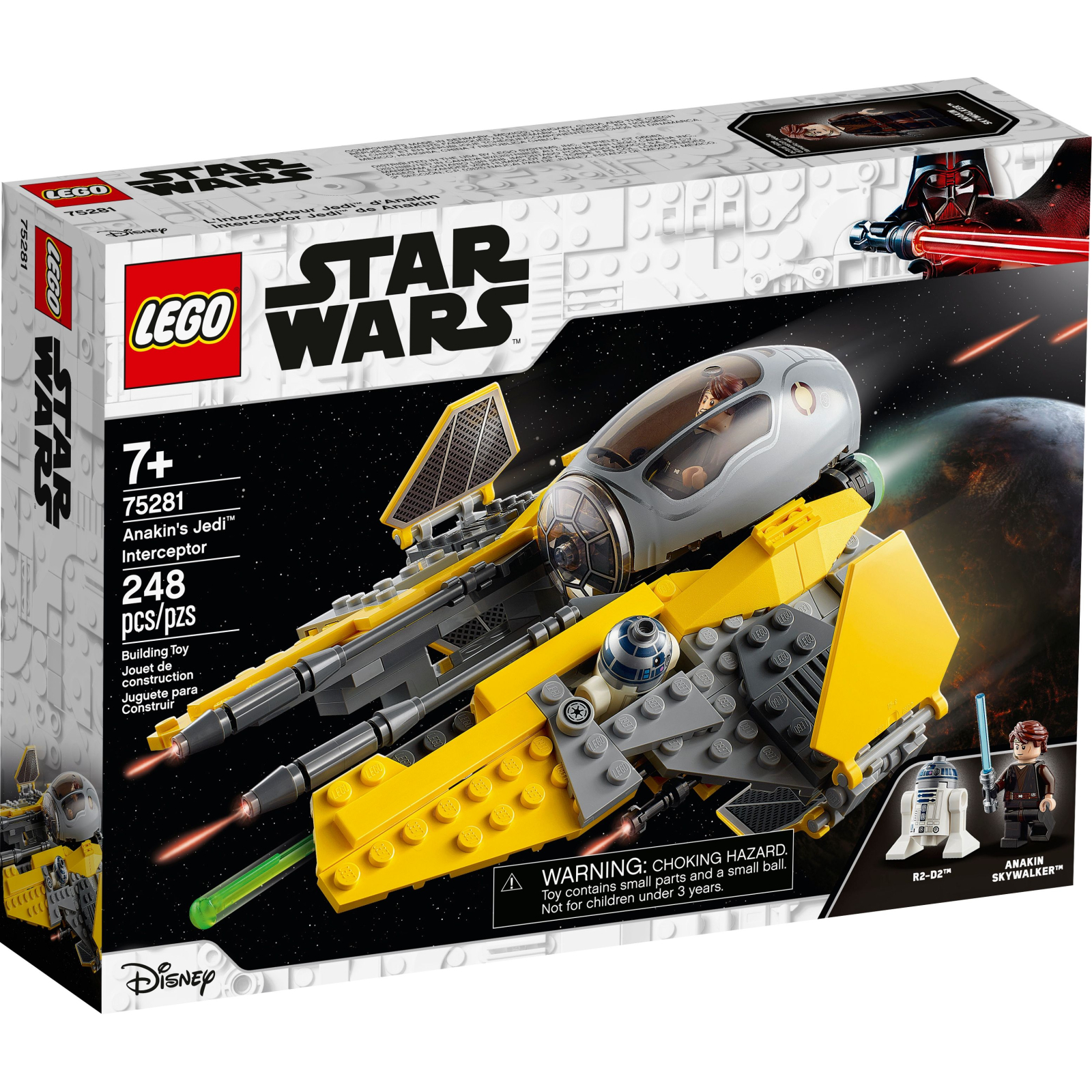 Конструктор LEGO Джедайський перехоплювач Енакіна (75281)