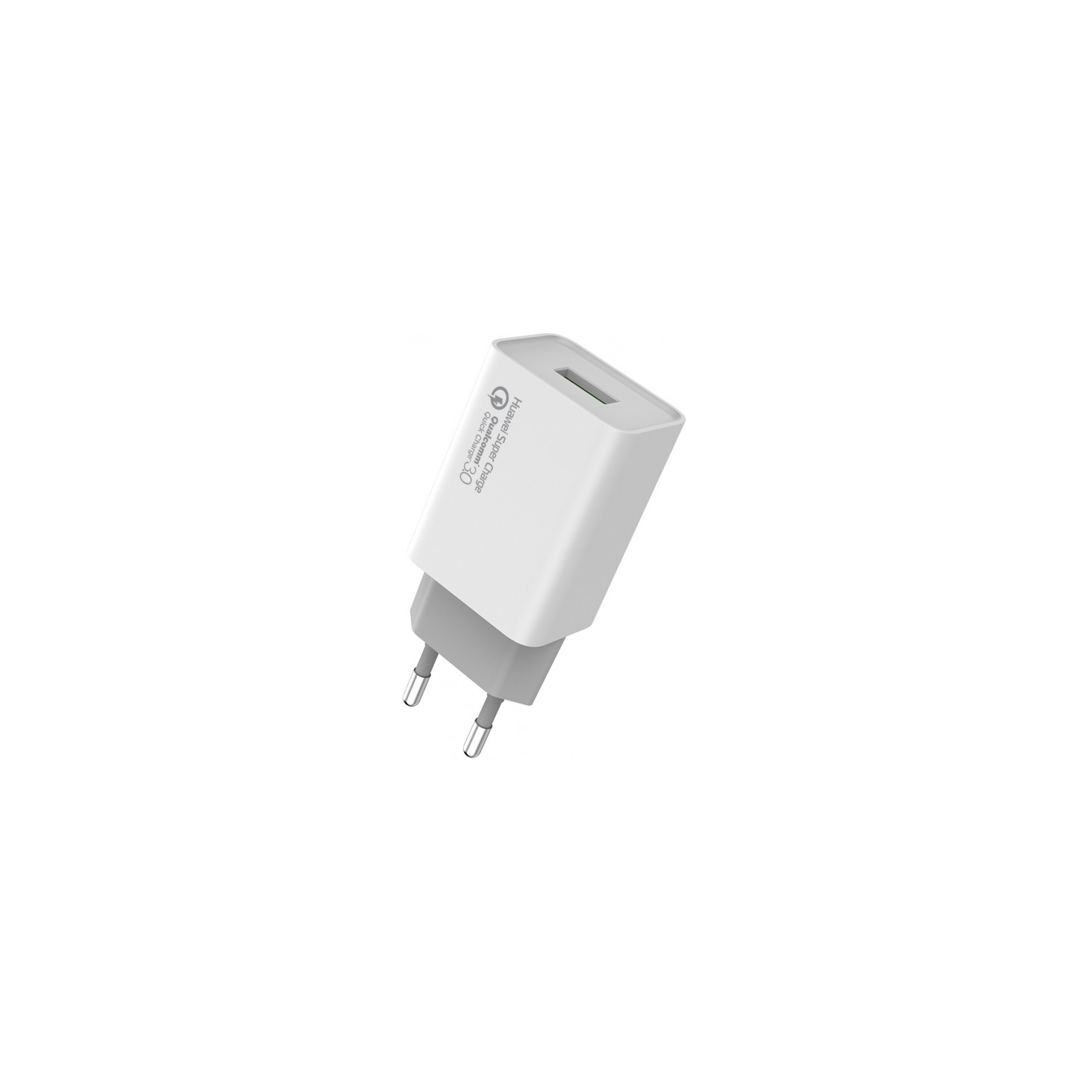 Зарядний пристрій ColorWay 1USB Huawei Super Charge/Quick Charge 3.0, 4A (20W) (CW-CHS014Q-WT) зображення 3
