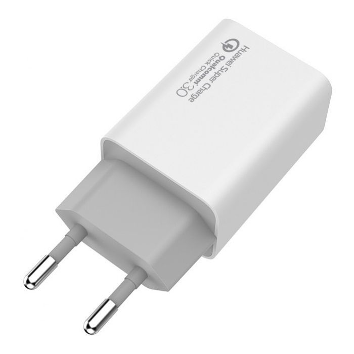 Зарядний пристрій ColorWay 1USB Huawei Super Charge/Quick Charge 3.0, 4A (20W) (CW-CHS014Q-WT) зображення 4