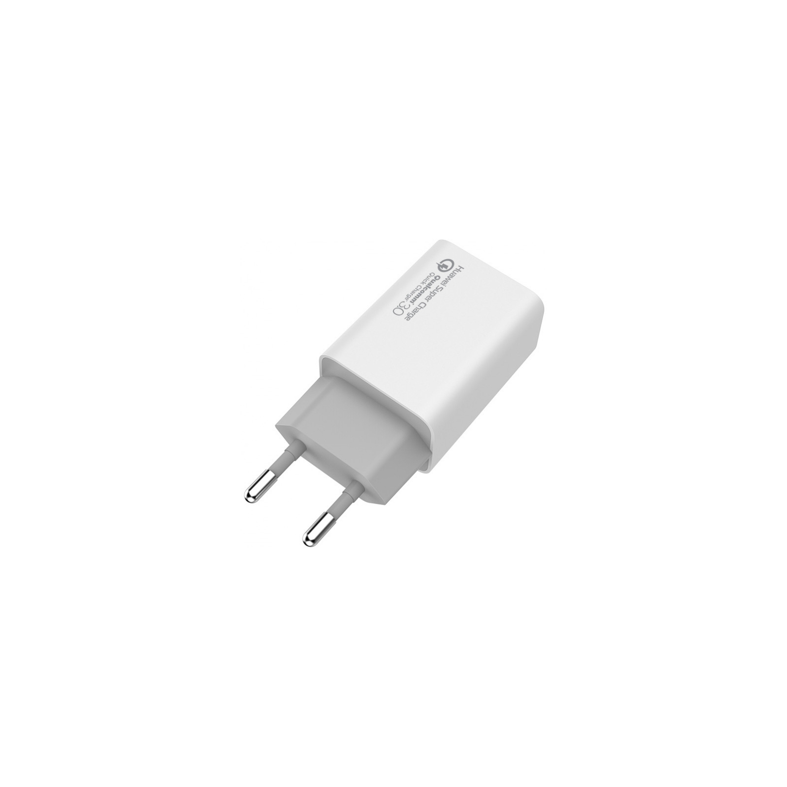 Зарядний пристрій ColorWay 1USB Huawei Super Charge/Quick Charge 3.0, 4A (20W) (CW-CHS014Q-WT) зображення 4