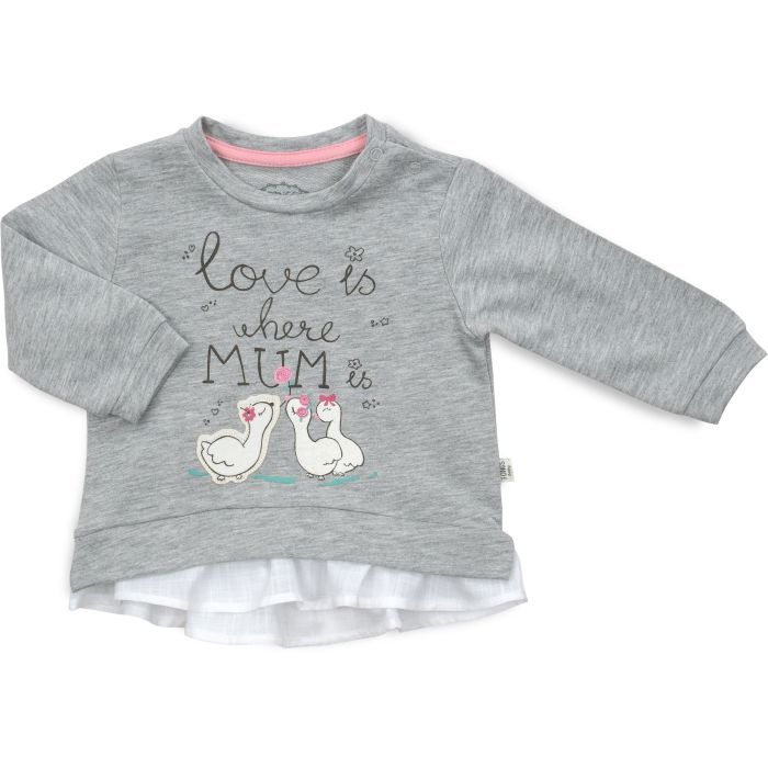 Набор детской одежды Tongs "LOVE IS WHERE MUM IS" (2623-86G-pink) изображение 2