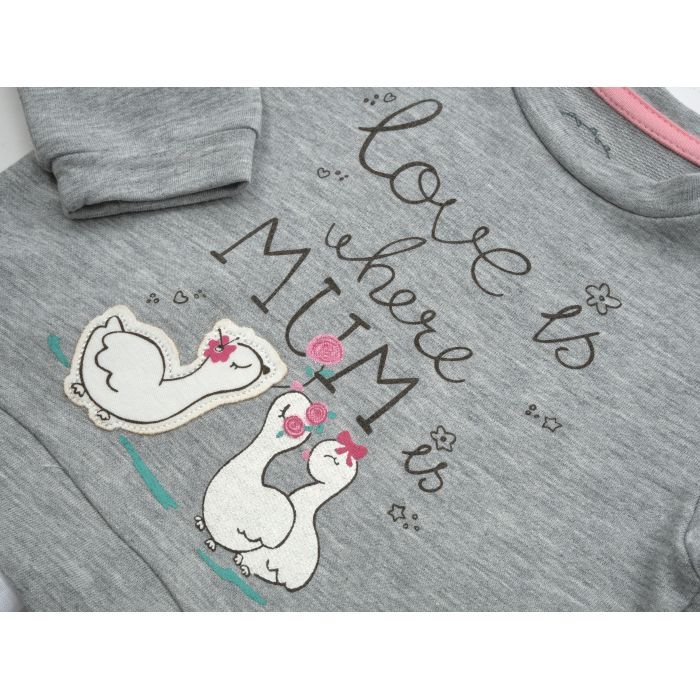 Набор детской одежды Tongs "LOVE IS WHERE MUM IS" (2623-86G-pink) изображение 7