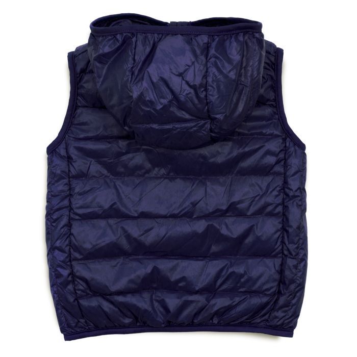 Жилет детский Kurt пуховый с капюшоном (V-HT-580T-98-blue) изображение 2