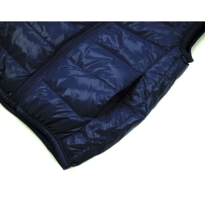 Жилет детский Kurt пуховый с капюшоном (V-HT-580T-98-blue) изображение 4