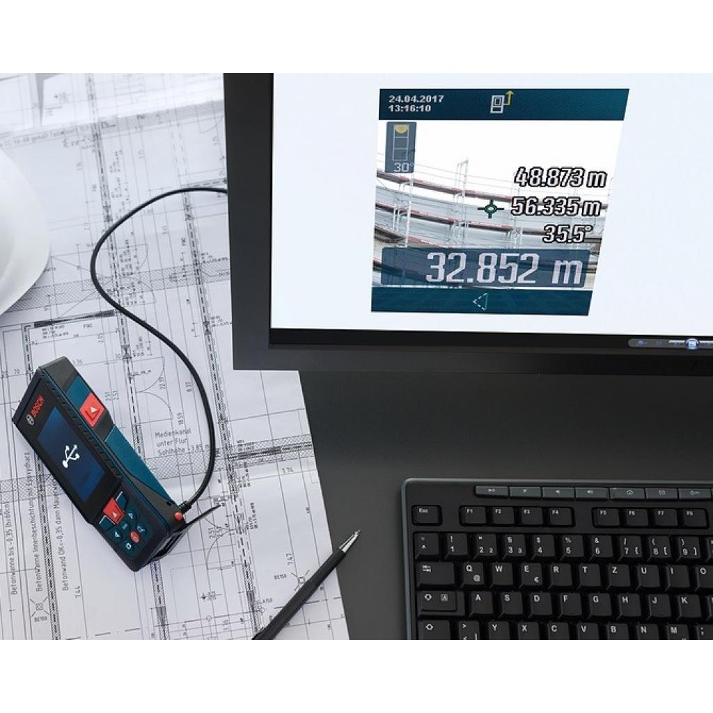 Дальномер Bosch GLM 120C + штатив BT 150, 0.08-120м, Bluetooth (0.601.072.F01) изображение 7