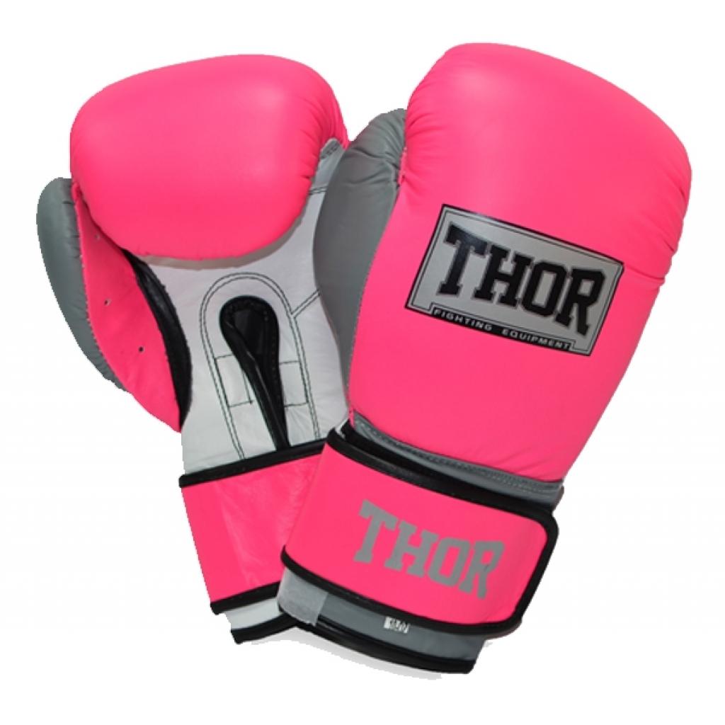 Боксерские перчатки Thor Typhoon 10oz Black/Green/White (8027/01(PU) B/GR/W 10 oz.)