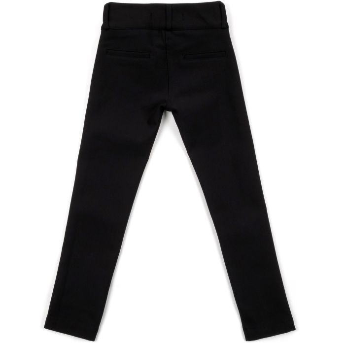 Лосины детские A-Yugi с блестящими лампасами (9159-170G-black) изображение 2