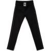 Лосины детские A-Yugi с блестящими лампасами (9159-170G-black)