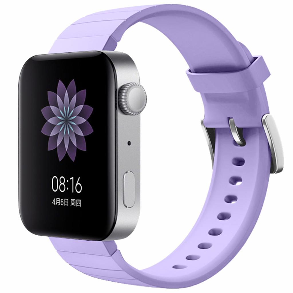 Ремешок для смарт-часов BeCover Silicone для Xiaomi Mi Watch Purple (704519)
