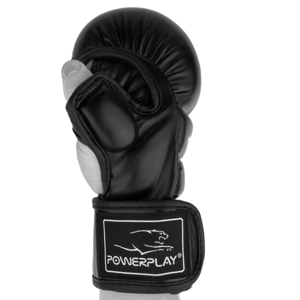 Рукавички для MMA PowerPlay 3026 S Black (PP_3026_S_Black) зображення 3