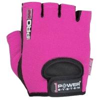Photos - Gym Gloves Power System Рукавички для фітнесу  Pro Grip PS-2250 S Pink  (PS-2250SPink)