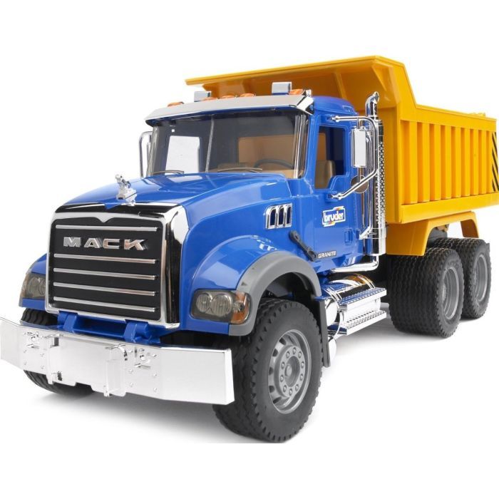 Спецтехника Bruder самосвал Mack Granite, 1:16 (02815)