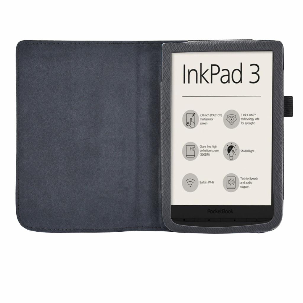 Чохол до електронної книги BeCover Slimbook PocketBook InkPad 3 740 Black (703732) зображення 4