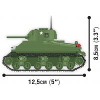Конструктор Cobi Танк M4 Шерман, 300 деталей (COBI-3063) зображення 3