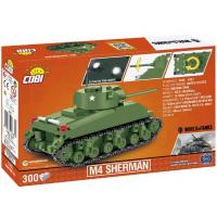 Конструктор Cobi Танк M4 Шерман, 300 деталей (COBI-3063) зображення 5