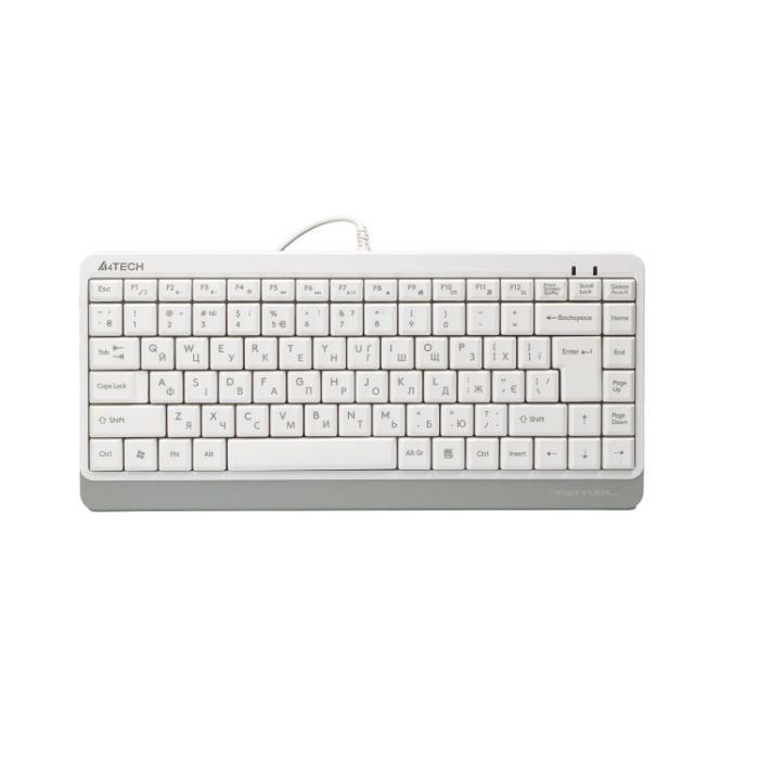 Клавиатура A4Tech FK11 Fstyler Compact Size USB White (FK11 USB (White))