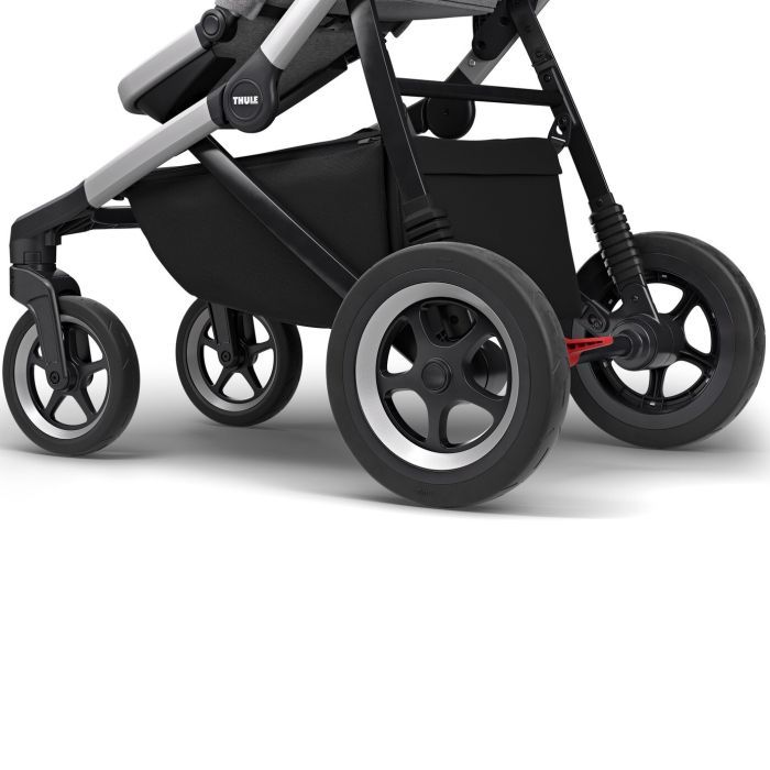 Коляска Thule 2 в 1 Sleek с люлькою Black on Black (TH 11000006) зображення 8
