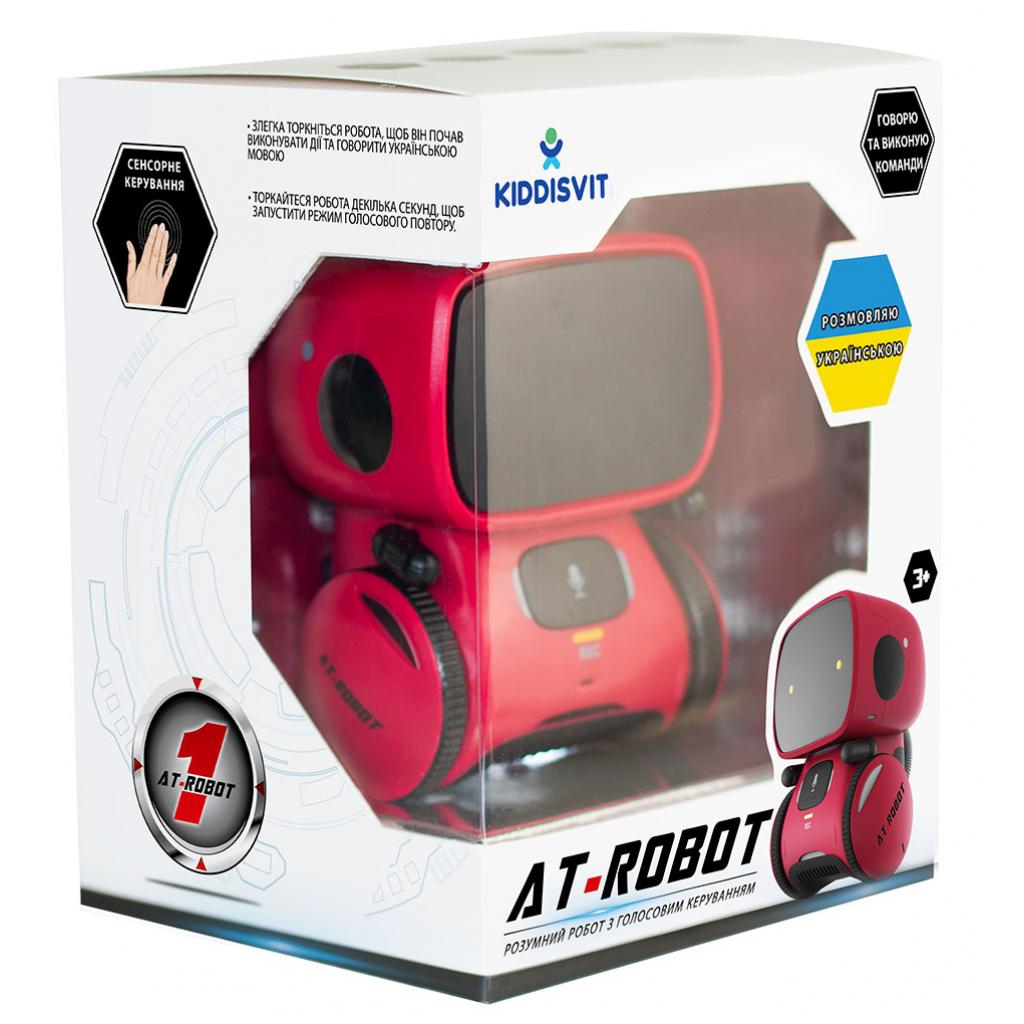 Інтерактивна іграшка AT-Robot робот з голосовим управл.червоний, укр (AT001-01-UKR) зображення 2